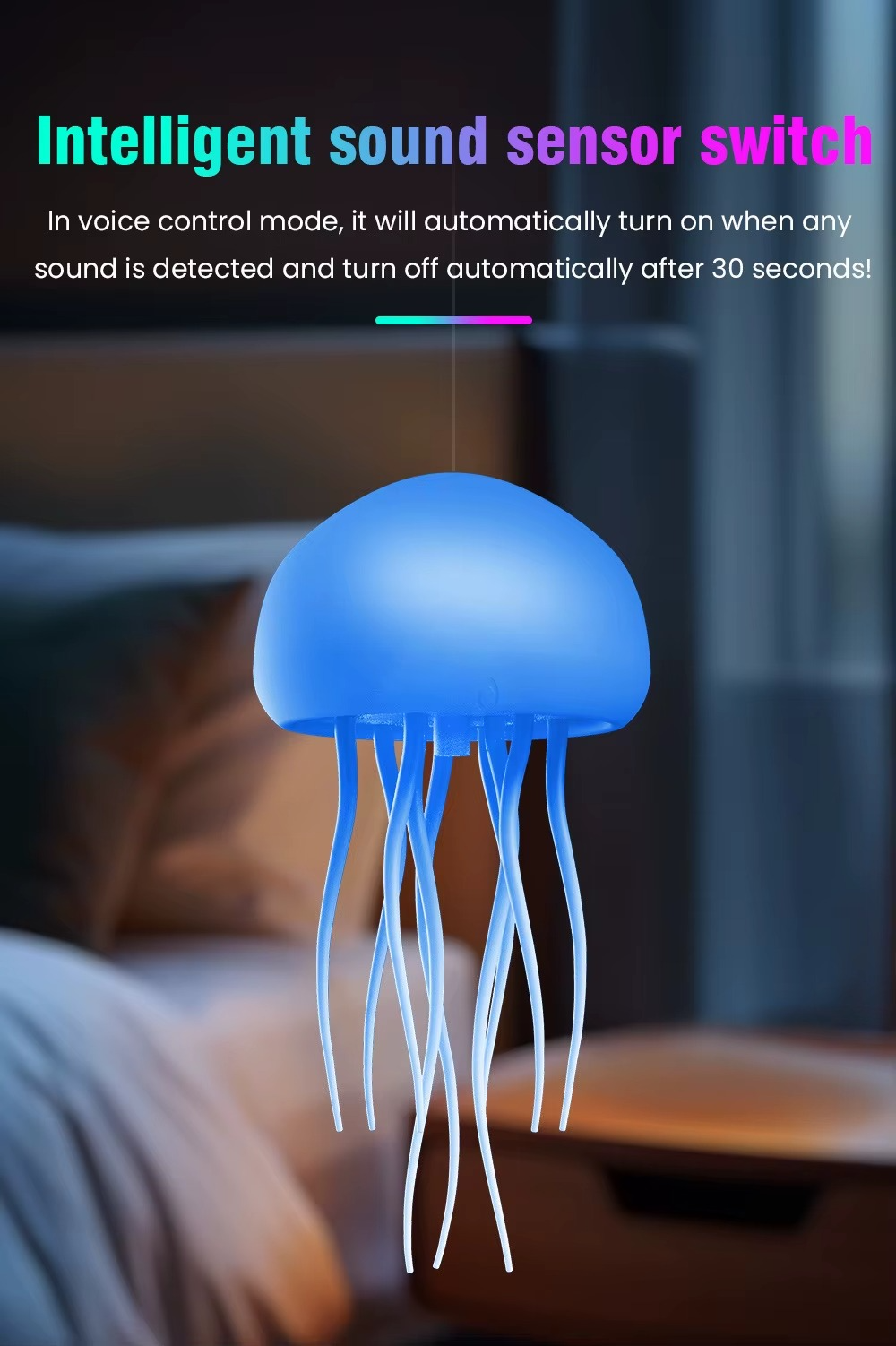 LED Jellyfish Mood Lamp