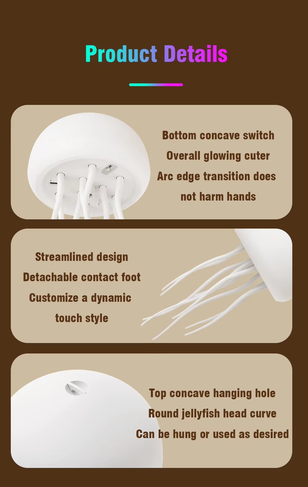 LED Jellyfish Mood Lamp