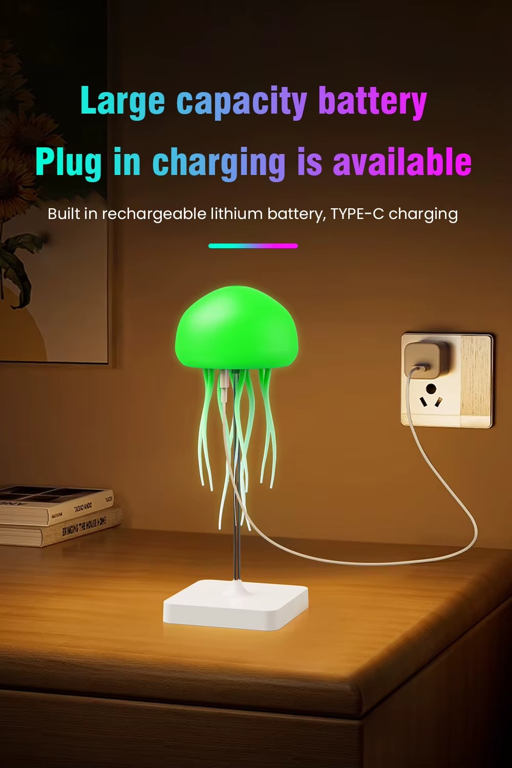LED Jellyfish Mood Lamp